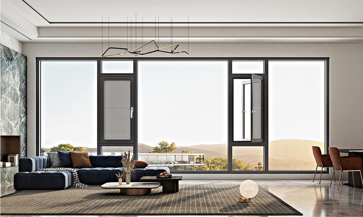 137 斷橋窗紗一體平開窗